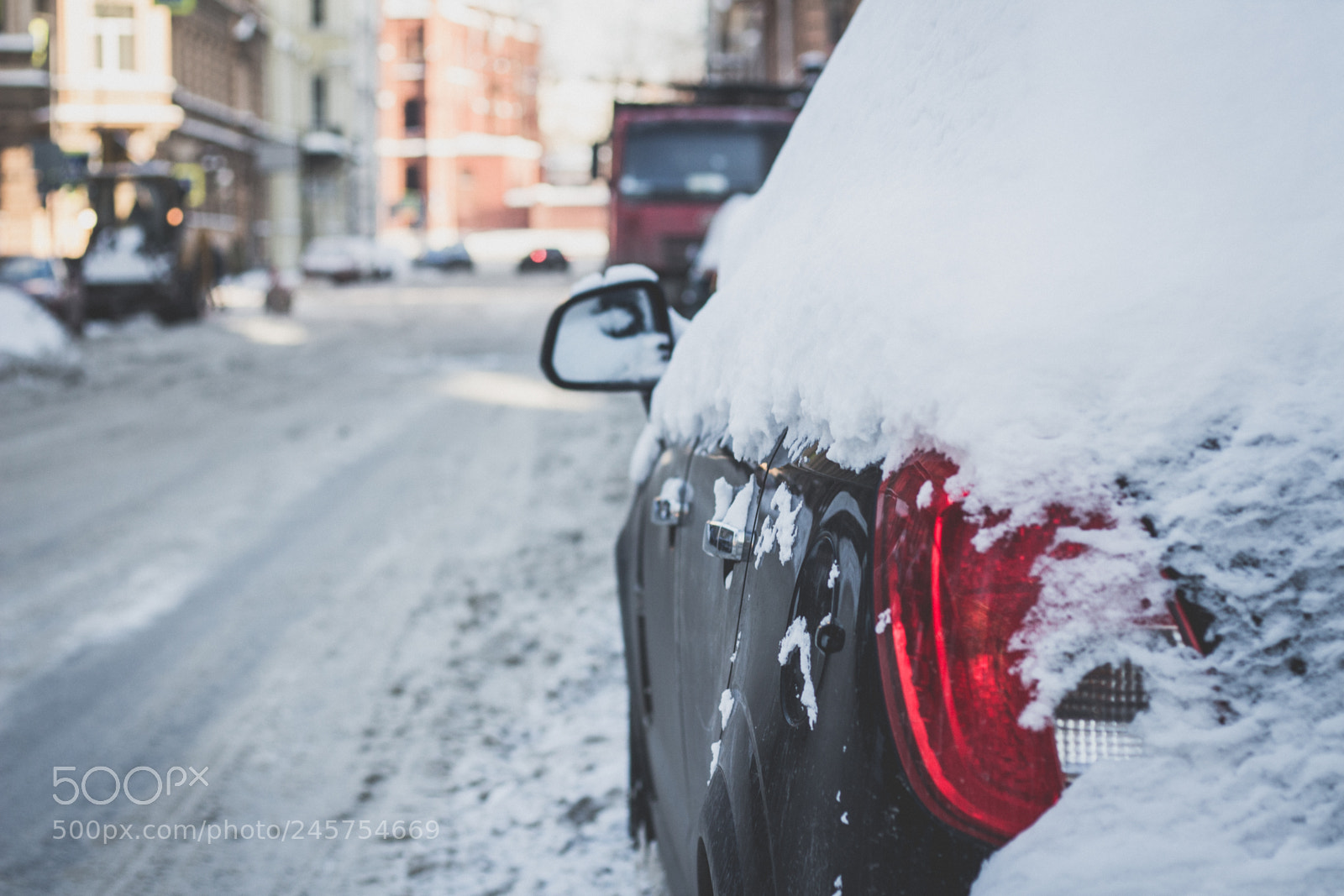 Canon EOS 700D (EOS Rebel T5i / EOS Kiss X7i) sample photo. Streets in the snow #1 photography
