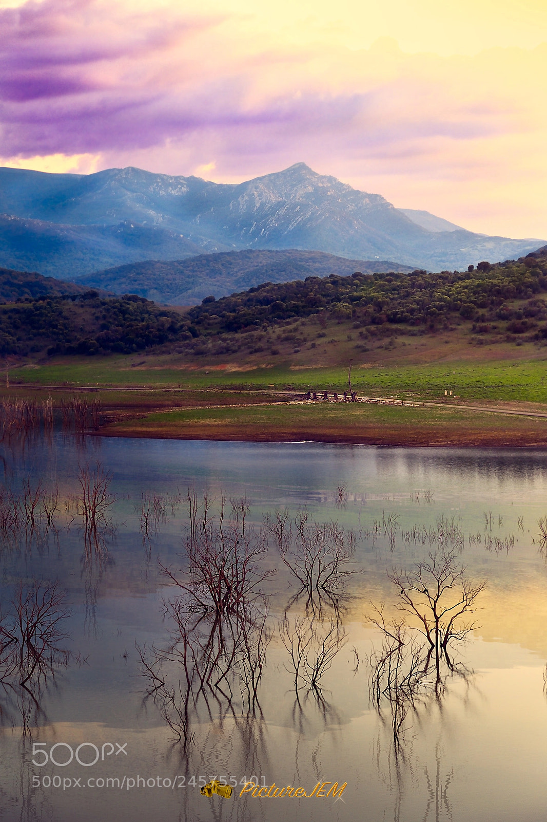 Nikon D5500 sample photo. Embalse de guadalcacín photography
