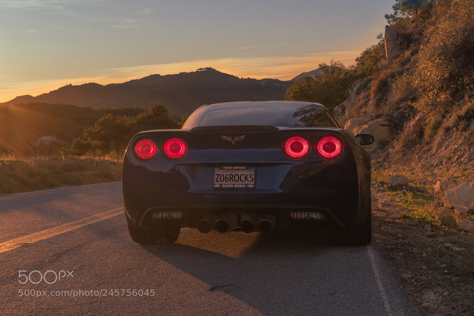 Sony a7R sample photo. Mountain road photography