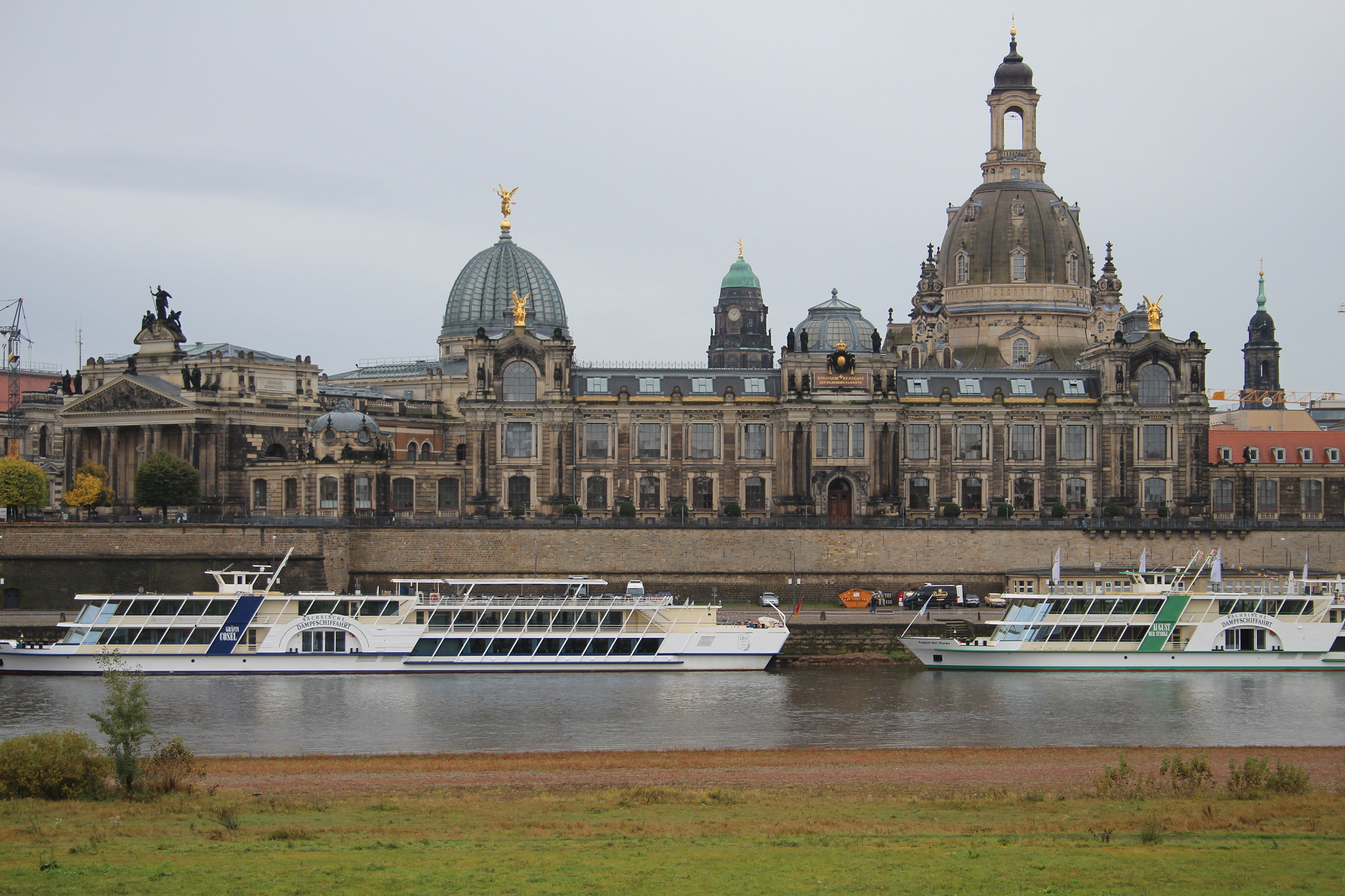 Canon EF-S 18-55mm F3.5-5.6 II sample photo. Dresden, view on the elbflorenz city photography