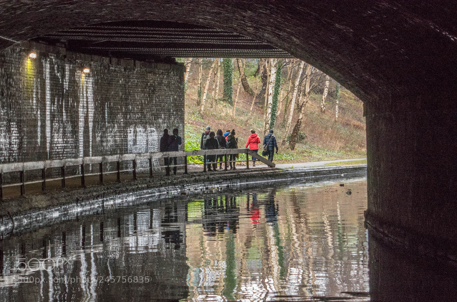 Panasonic Lumix DMC-ZS100 (Lumix DMC-TZ100) sample photo. Curzon street tunnel reflections photography