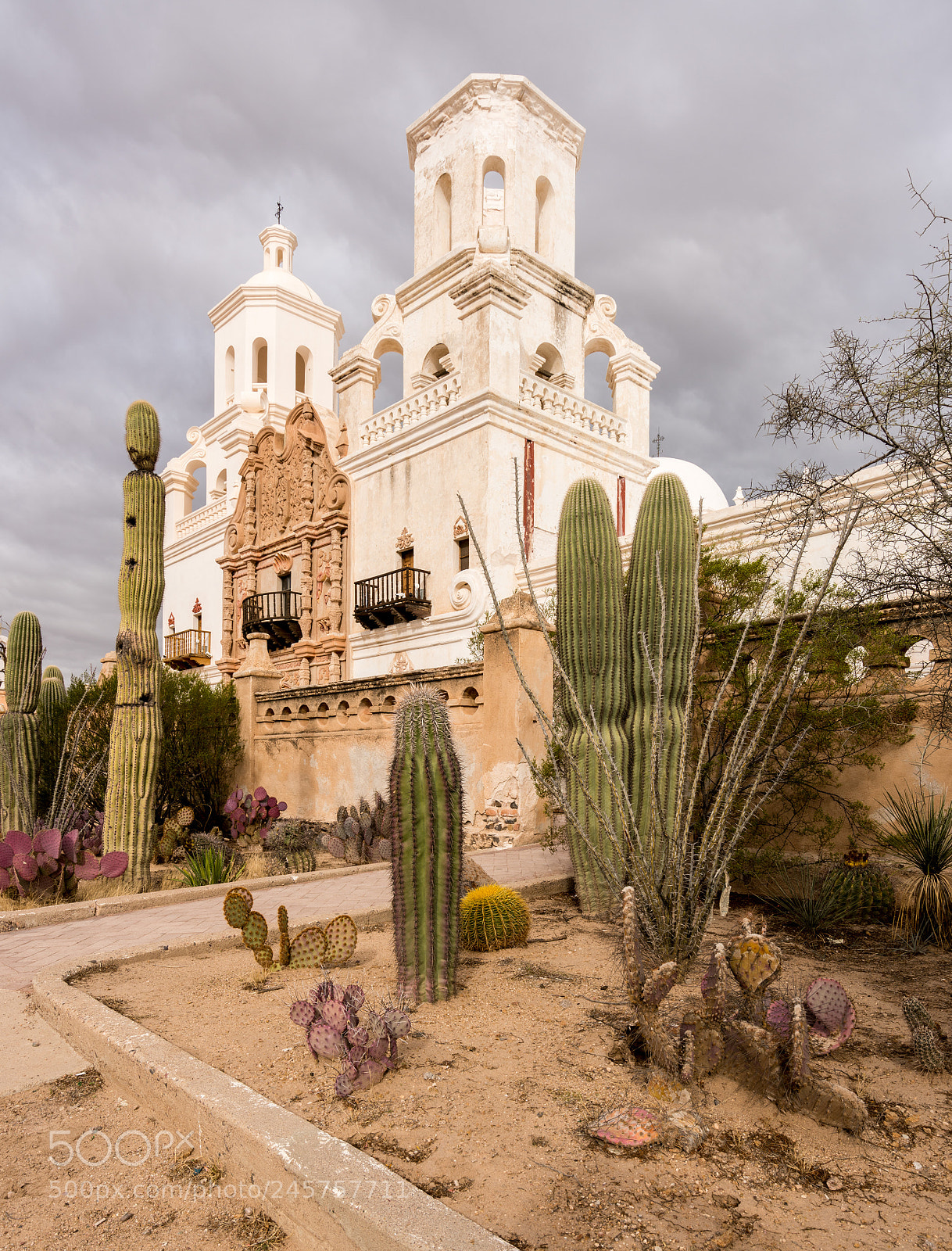 Sony a7R II sample photo. San xavier del bac photography