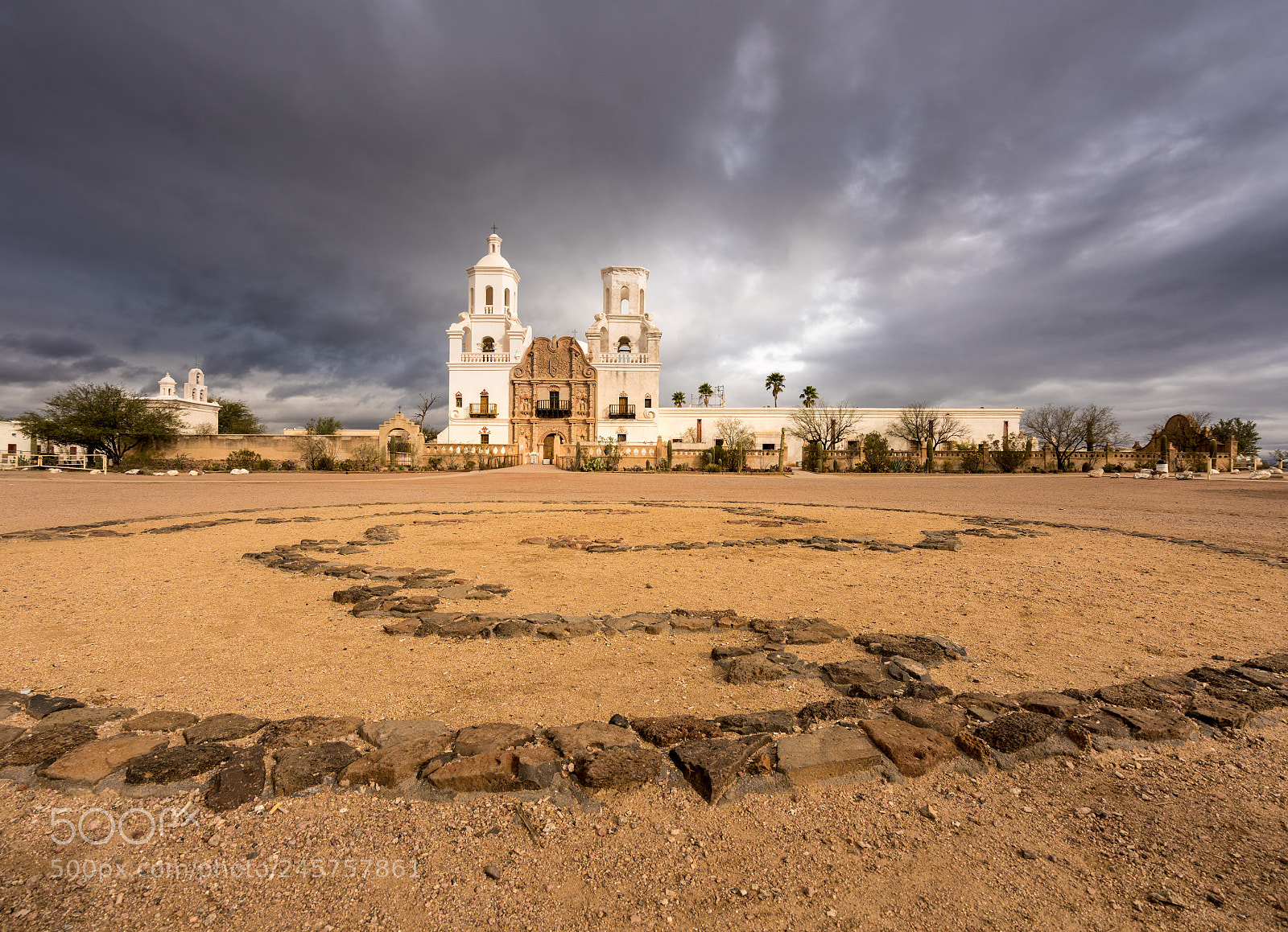 Sony a7R II sample photo. San xavier del bac photography