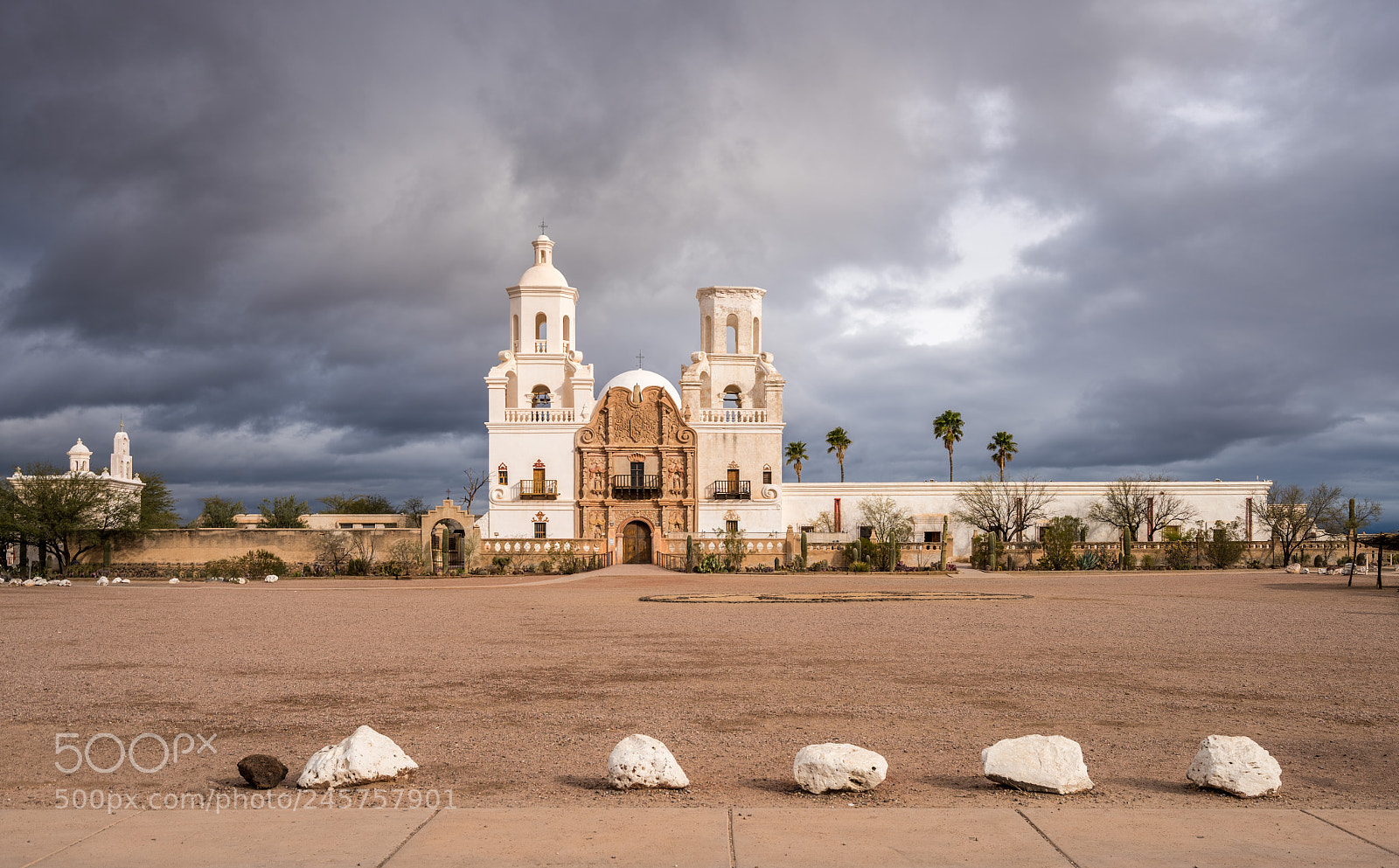 Sony a7R II sample photo. San xavier del bac photography