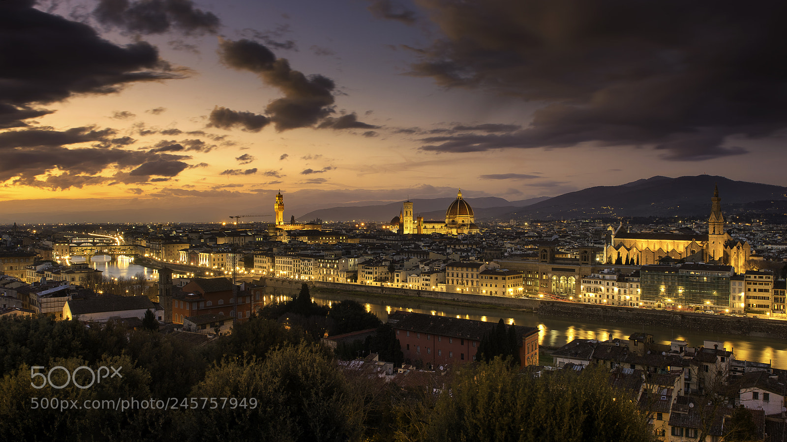 Nikon D810 sample photo. Panorama of florence photography