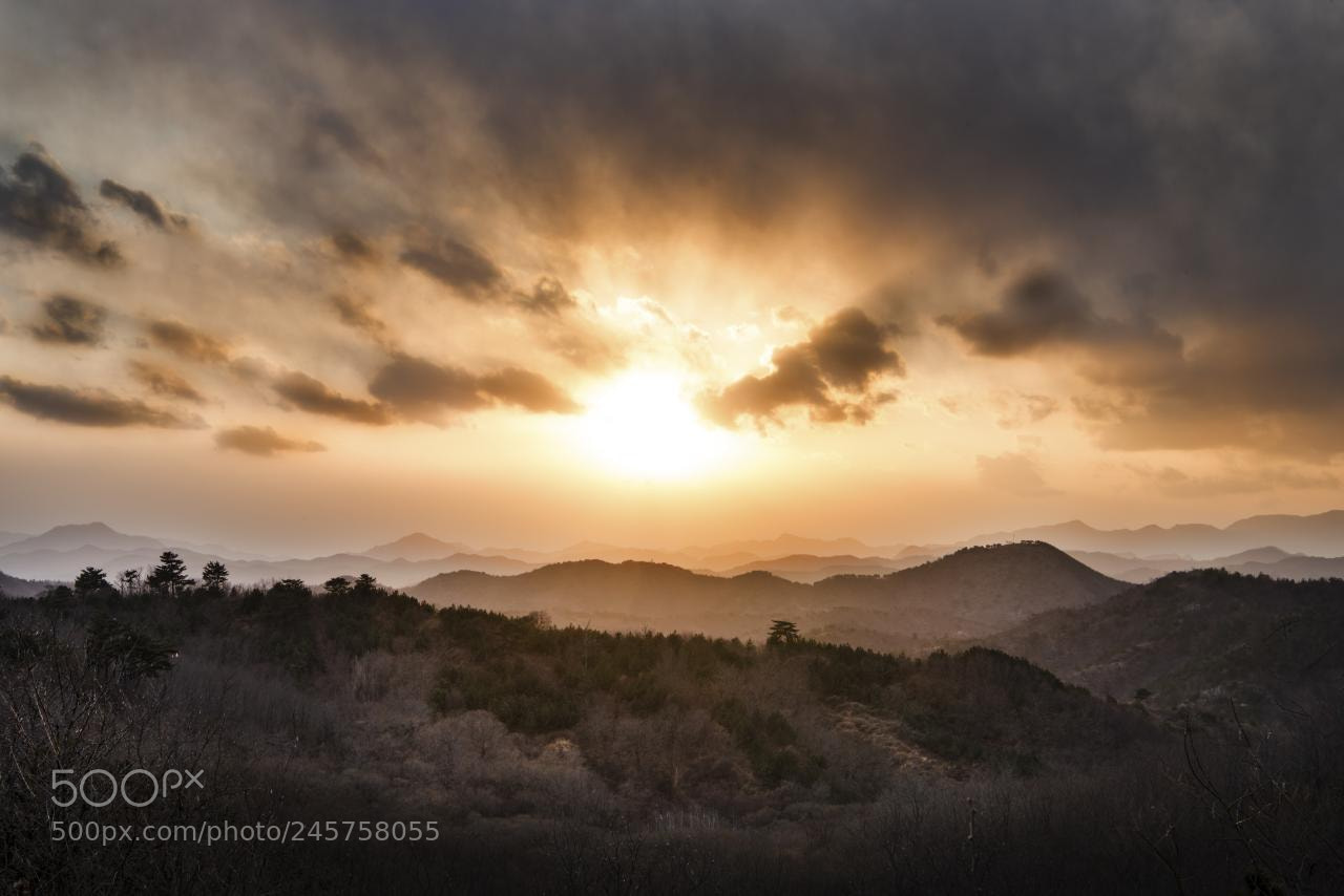 Nikon D810 sample photo. Sunset photography