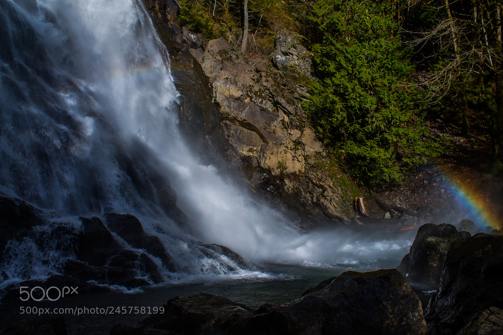 Canon EOS 1100D (EOS Rebel T3 / EOS Kiss X50) sample photo. Rainbow at rockybrook photography