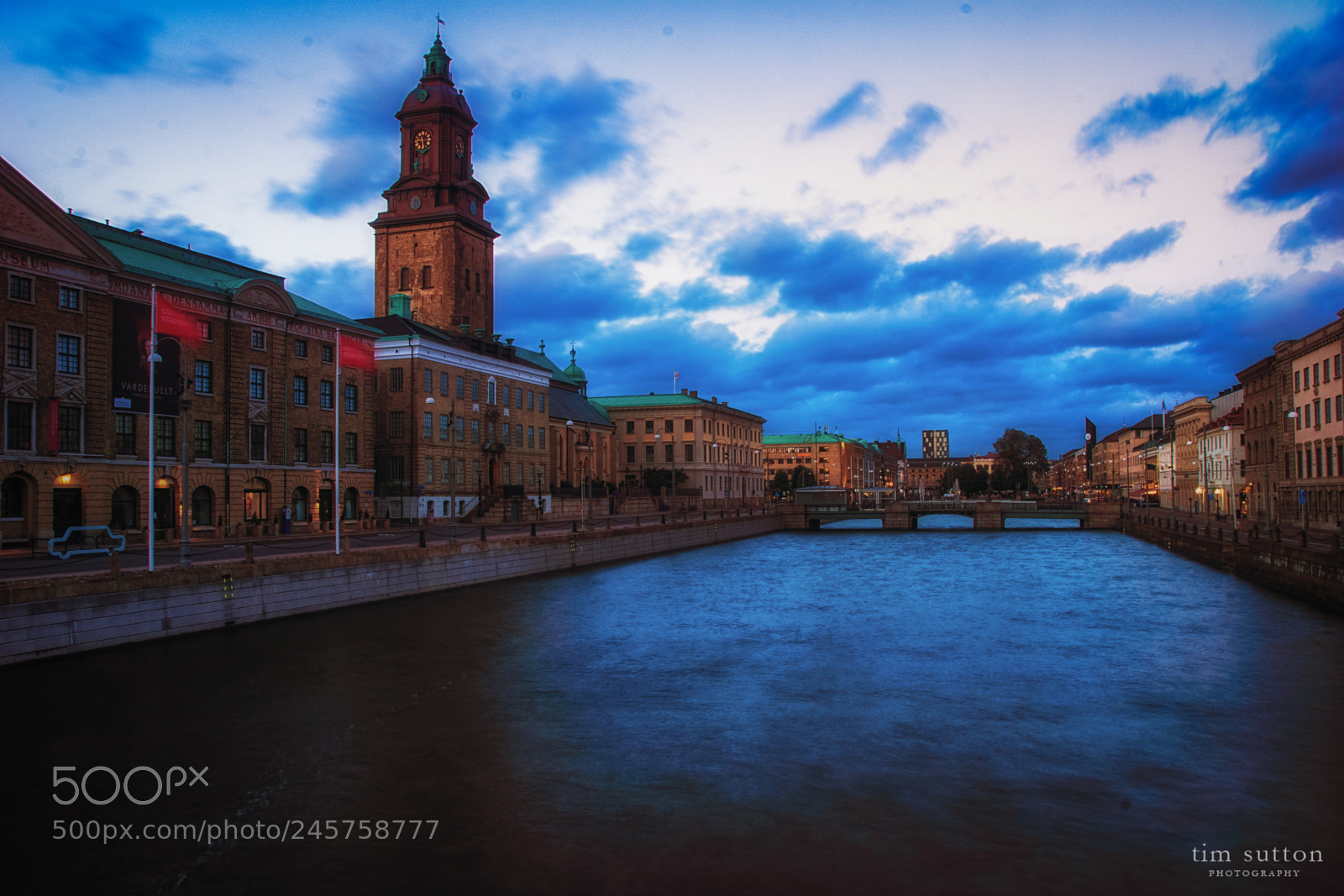 Sony ILCA-77M2 sample photo. Gothenburg at dusk photography