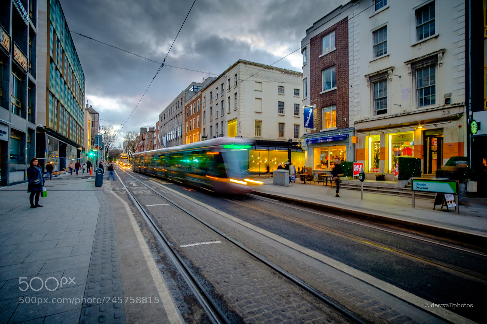 Fujifilm X-T1 sample photo. Dawson street, dublin photography