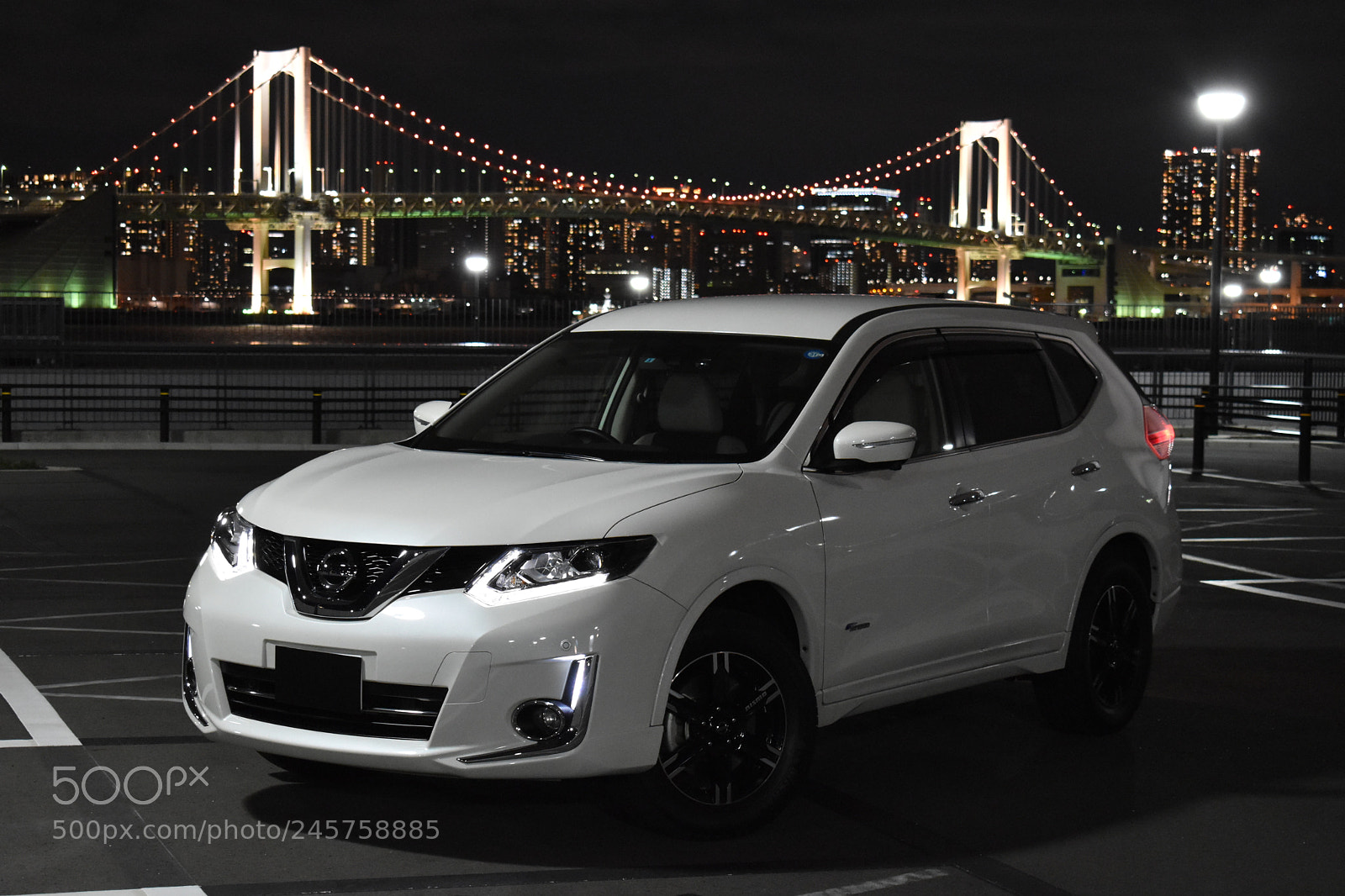 Nikon D5600 sample photo. Xtrail with rainbow bridge photography
