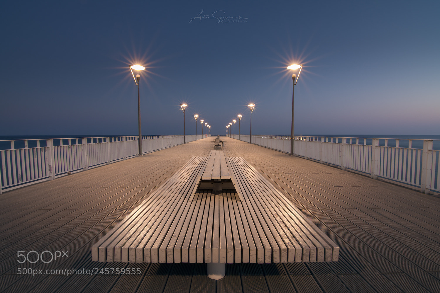Nikon D7200 sample photo. Pier at morning photography