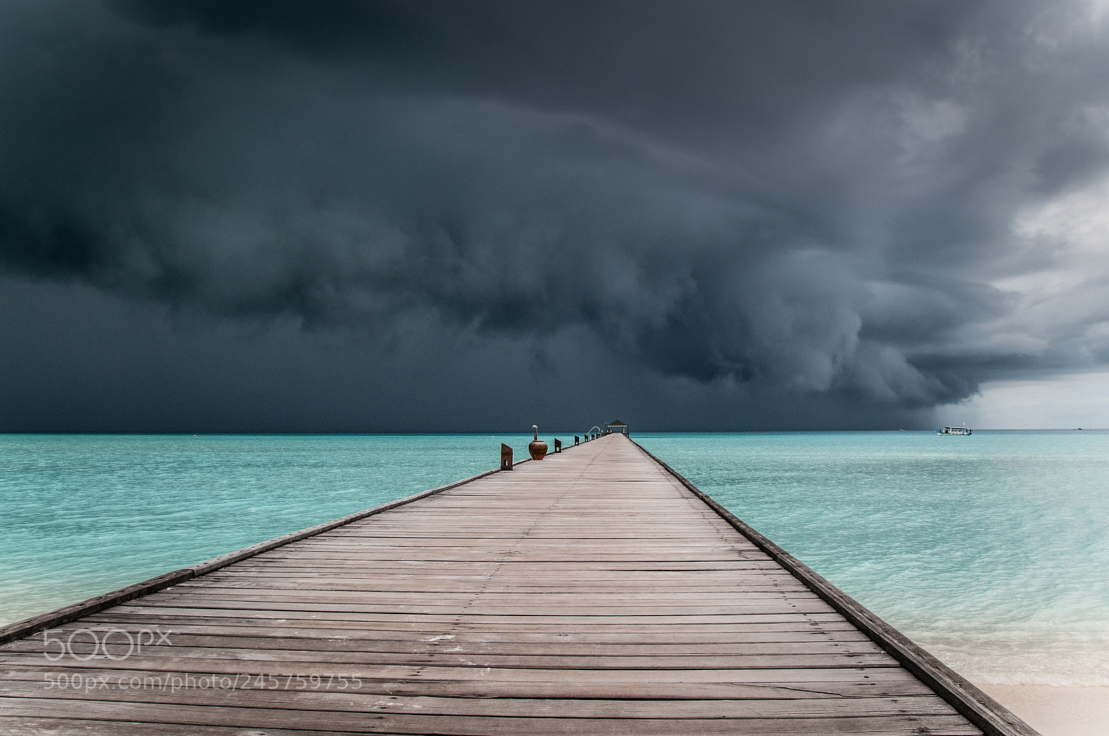 Nikon D300S sample photo. Storm at maldive photography