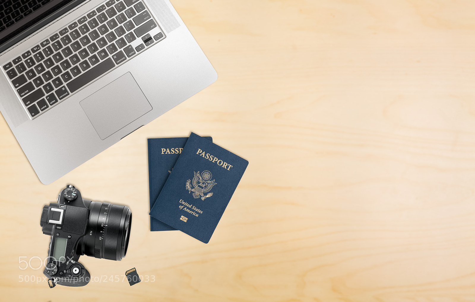 Sony a7R II sample photo. Organized desk ready for photography