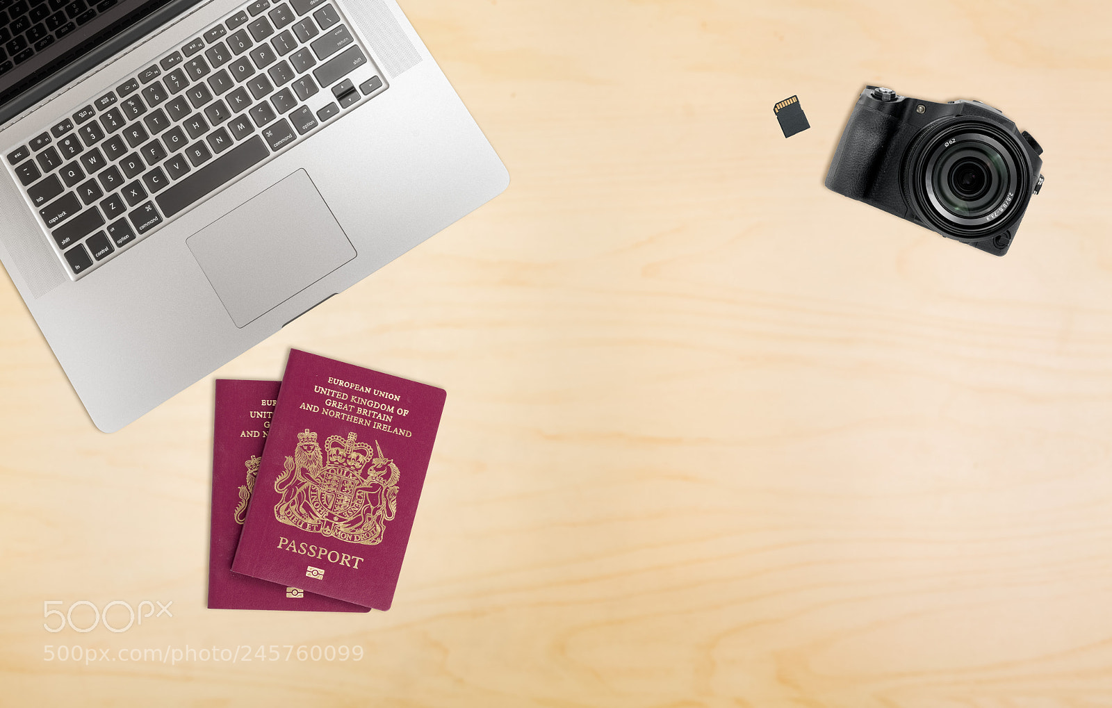 Sony a7R II sample photo. Organized desk ready for photography