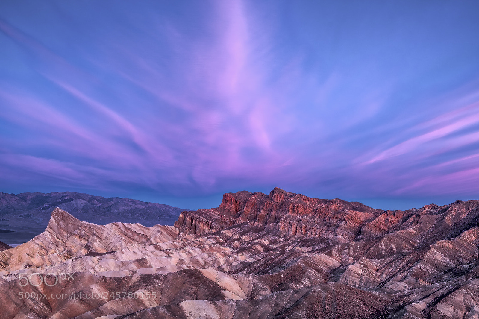 Fujifilm X-T2 sample photo. Dawn at zabriskie point photography