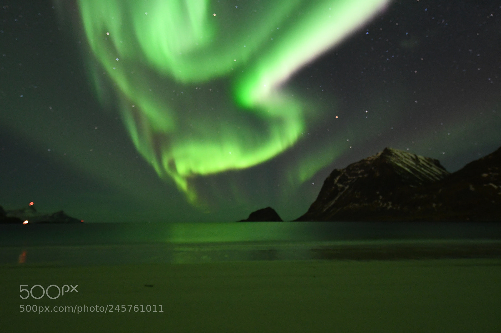 Nikon D500 sample photo. Aurora borealis photography