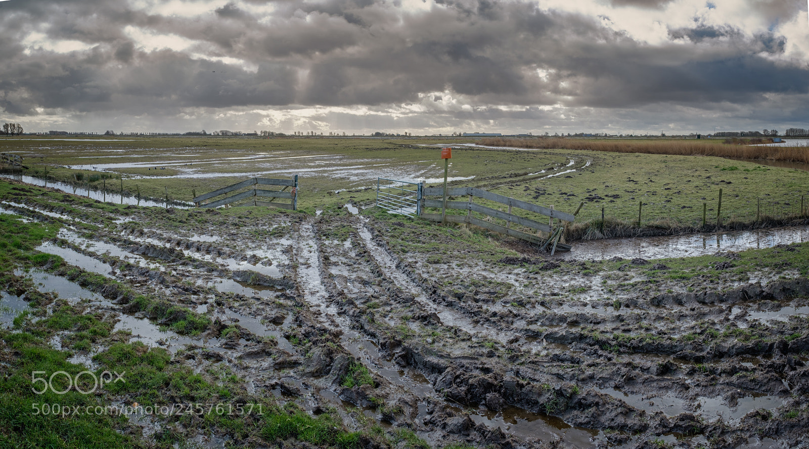 Fujifilm X-T2 sample photo. Muddy landscape photography