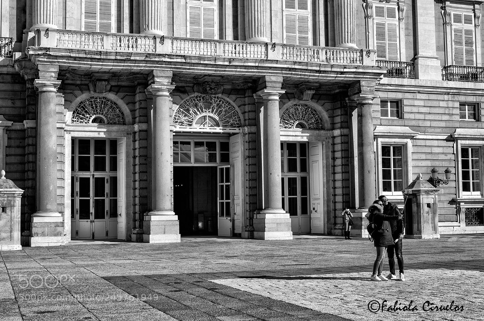 Nikon D3200 sample photo. Selfi frente al palacio photography