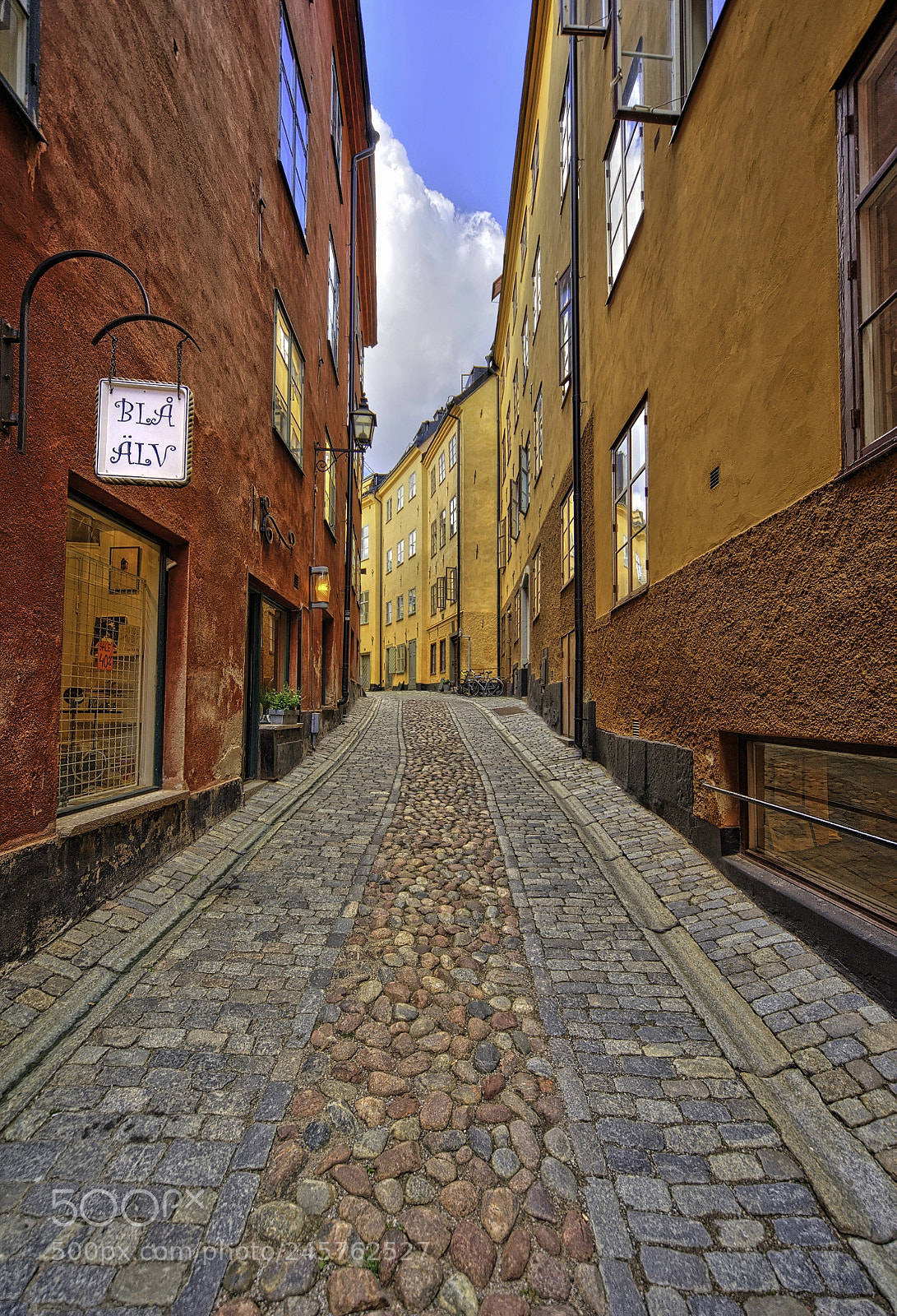 Nikon D700 sample photo. Cobble stone road in photography