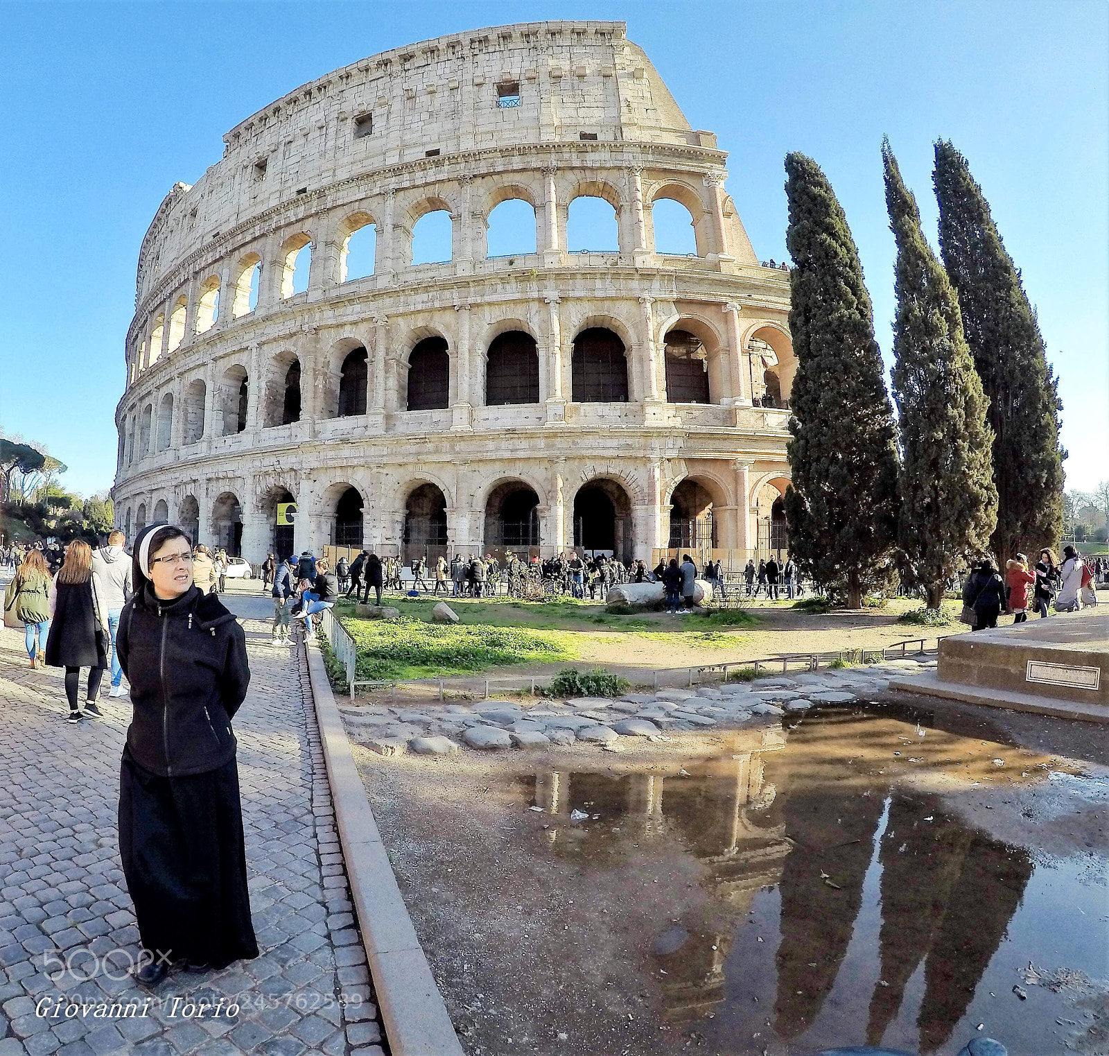 GoPro Hero5 Black sample photo. Colosseo photography