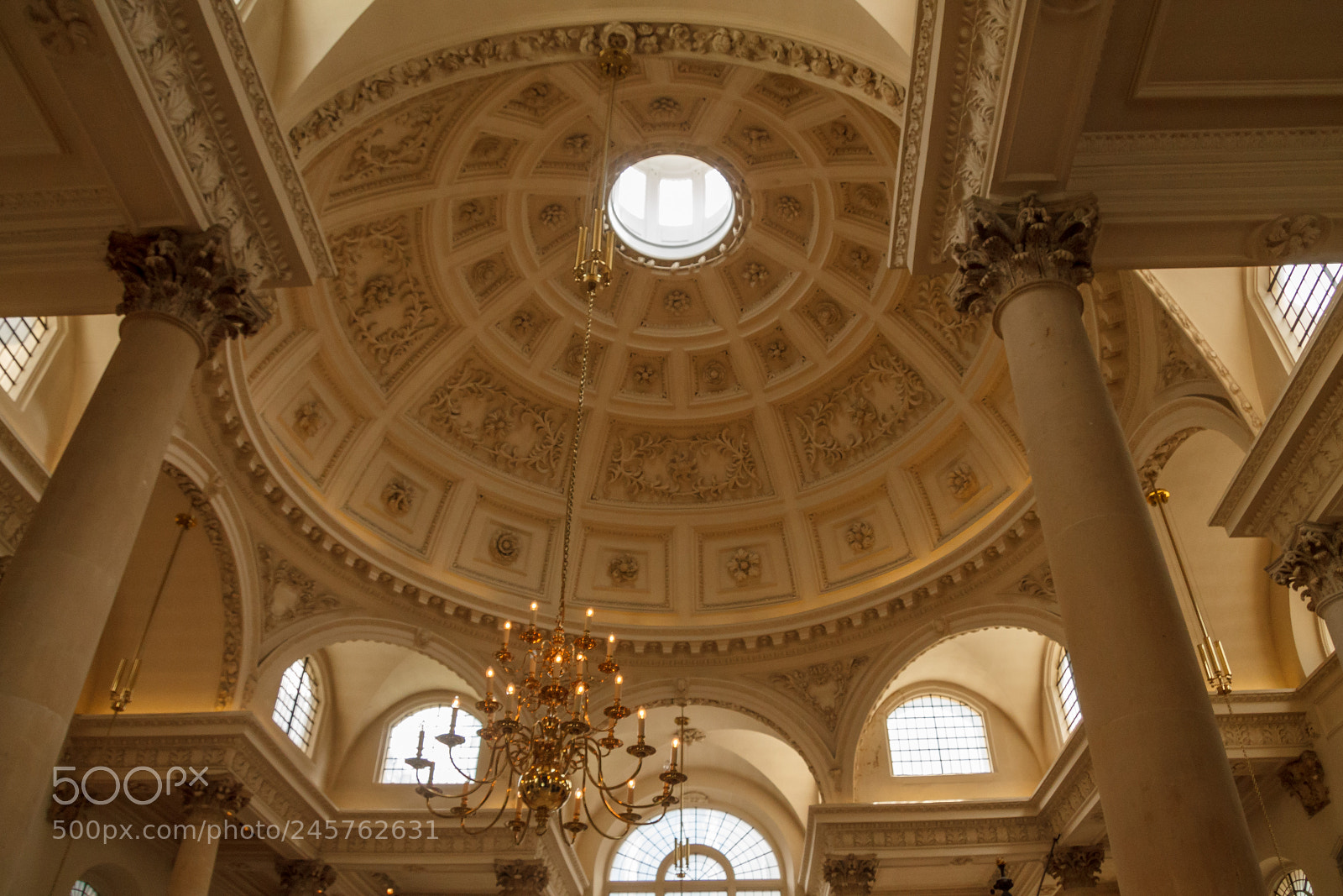 Canon EOS 1100D (EOS Rebel T3 / EOS Kiss X50) sample photo. St stephen walbrook dome photography
