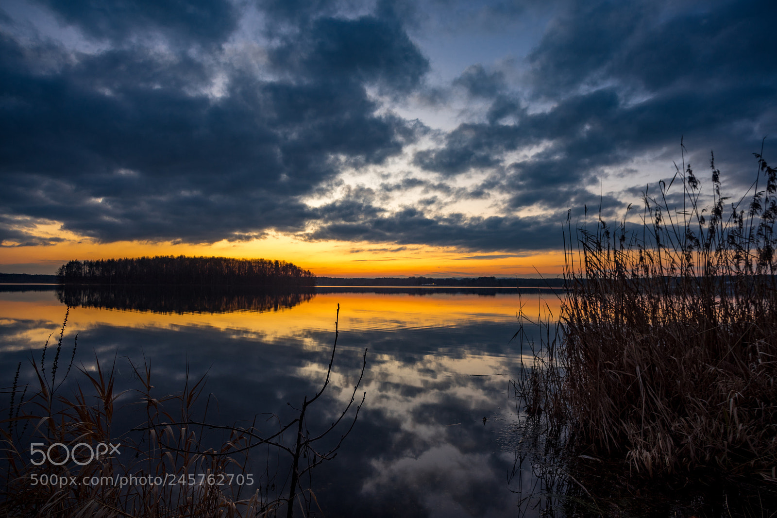 Sony a7 sample photo. Sunset in bavaria photography