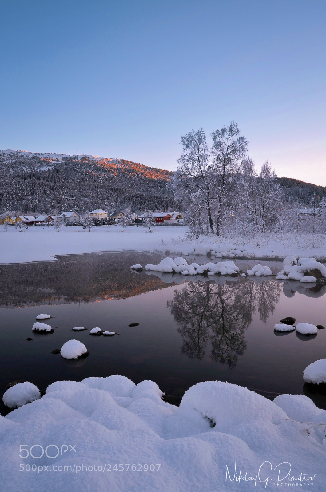 Nikon D5100 sample photo. Winter calm photography