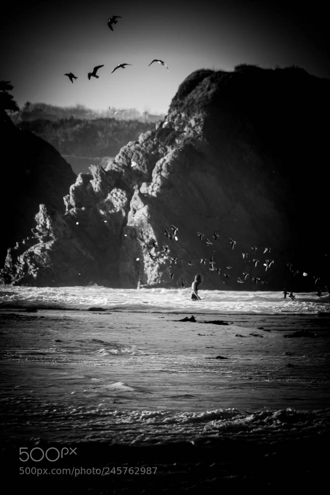 Fujifilm X-T1 sample photo. Sea bath photography