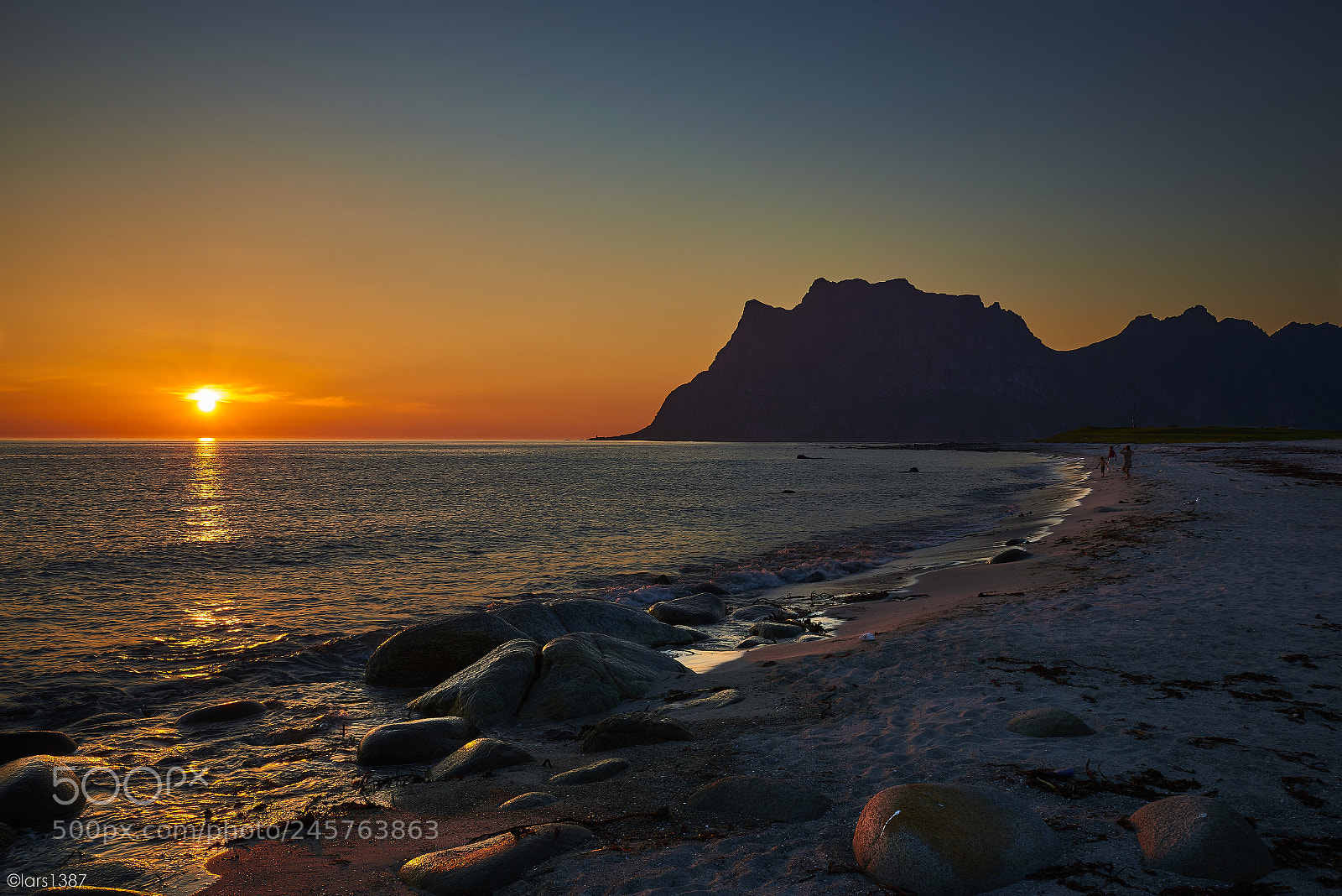 Nikon D800E sample photo. Midnight sun - utakleiv photography
