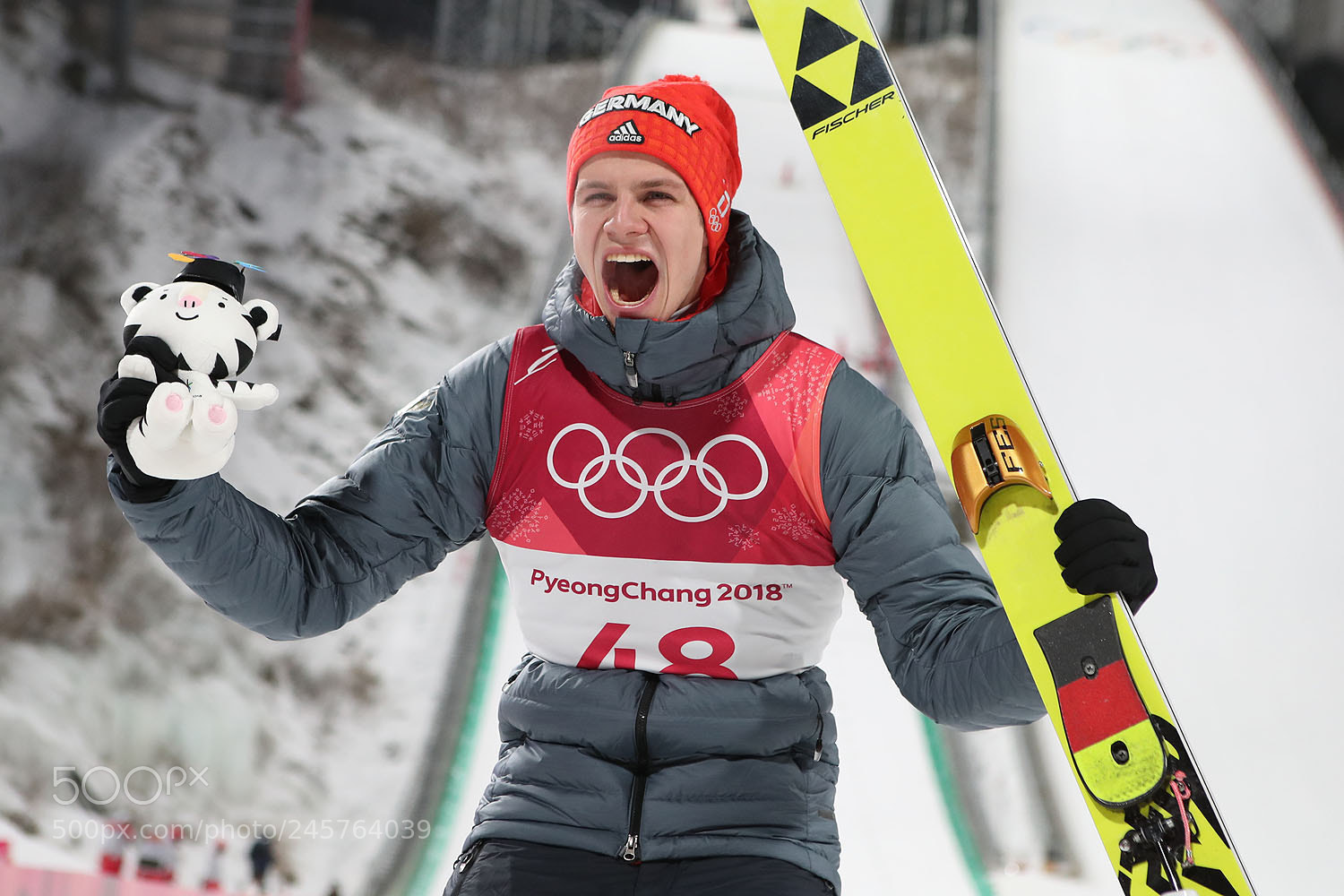 Canon EOS-1D X Mark II sample photo. Andreas wellinger - olympic photography