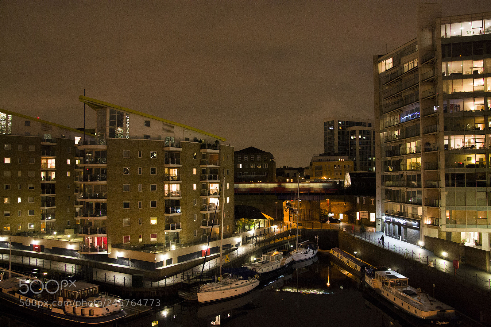 Nikon D3100 sample photo. Night view photography
