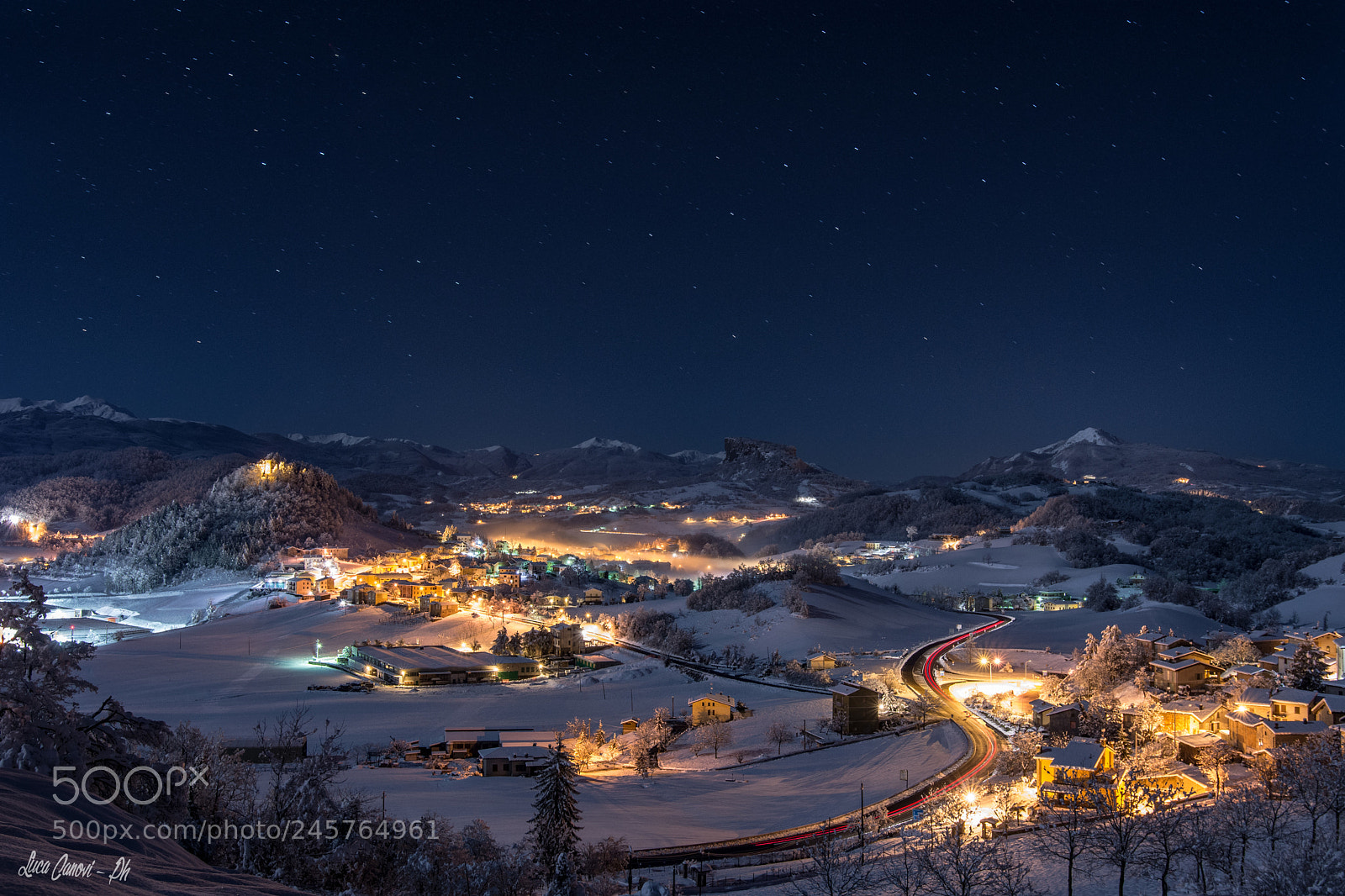 Nikon D7200 sample photo. Snow in the hills photography