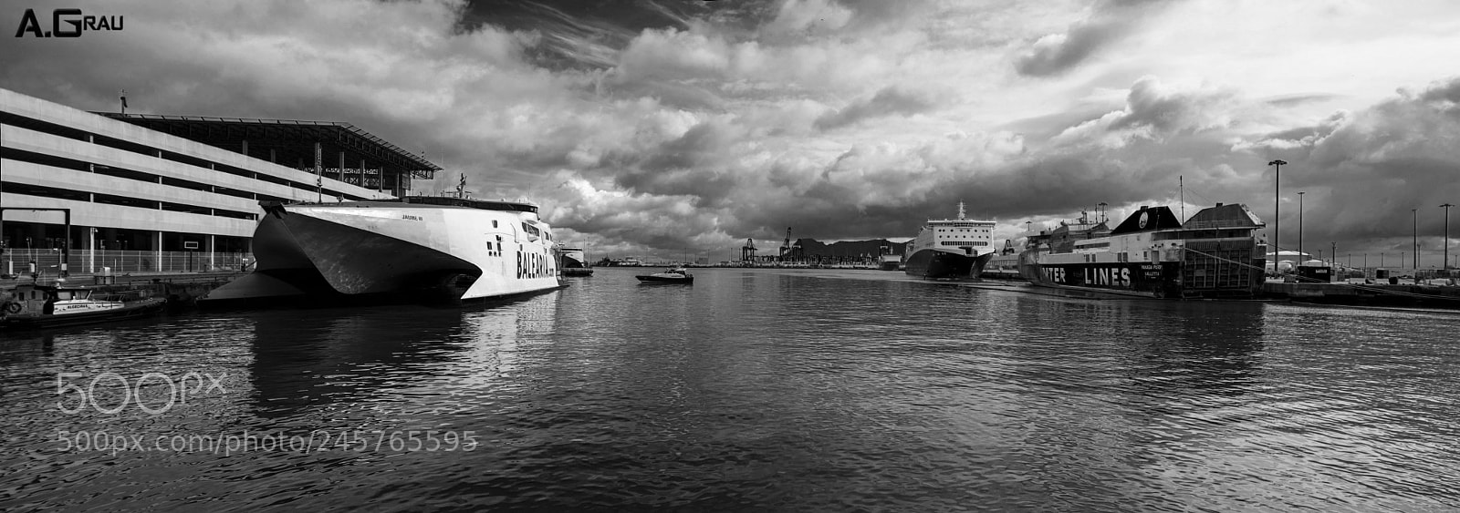 Nikon D5200 sample photo. Algeciras - puerto photography