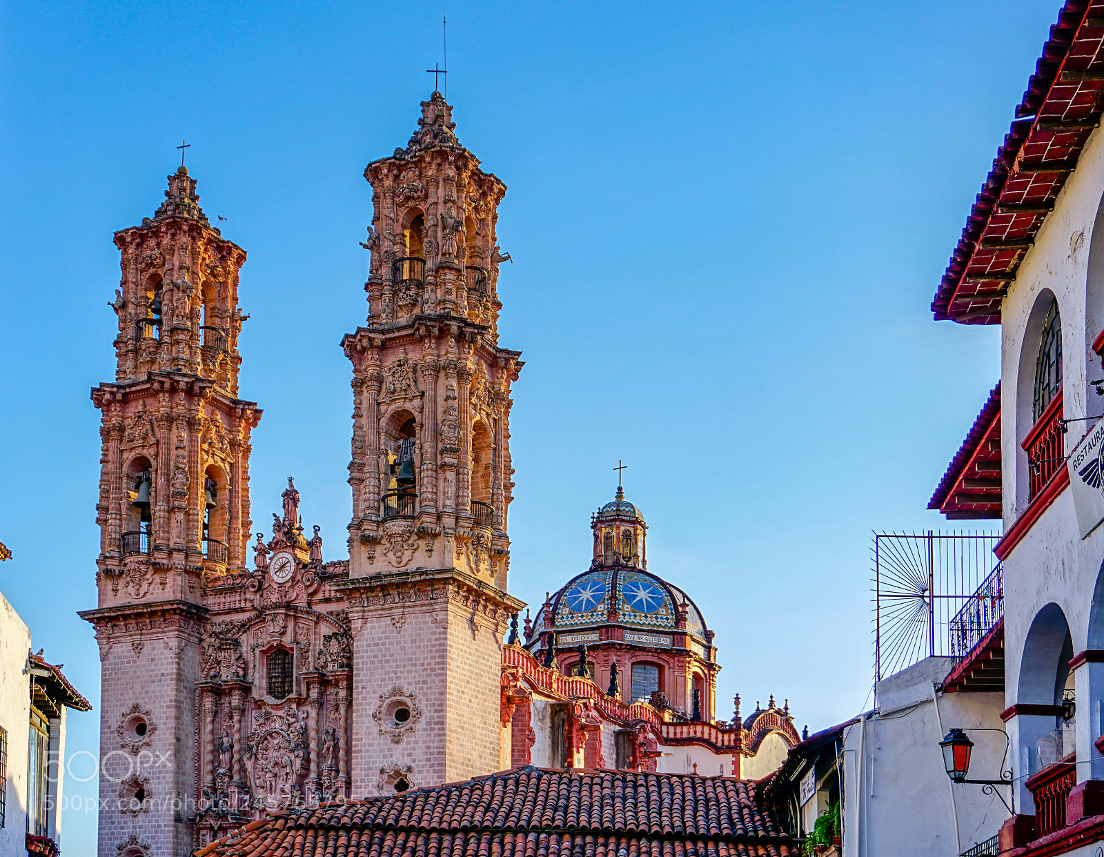 Sony a6300 sample photo. Santa prisca de taxco photography