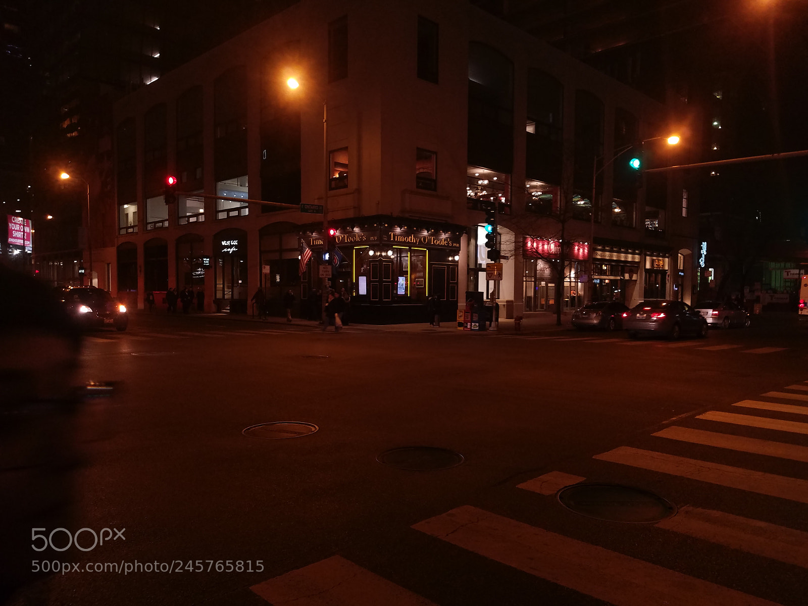 Samsung Galaxy S7 Edge sample photo. Chicago at night photography