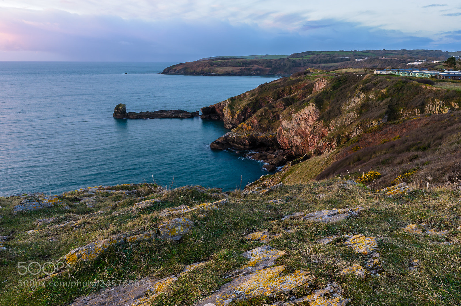 Nikon D700 sample photo. Southwest coast path photography