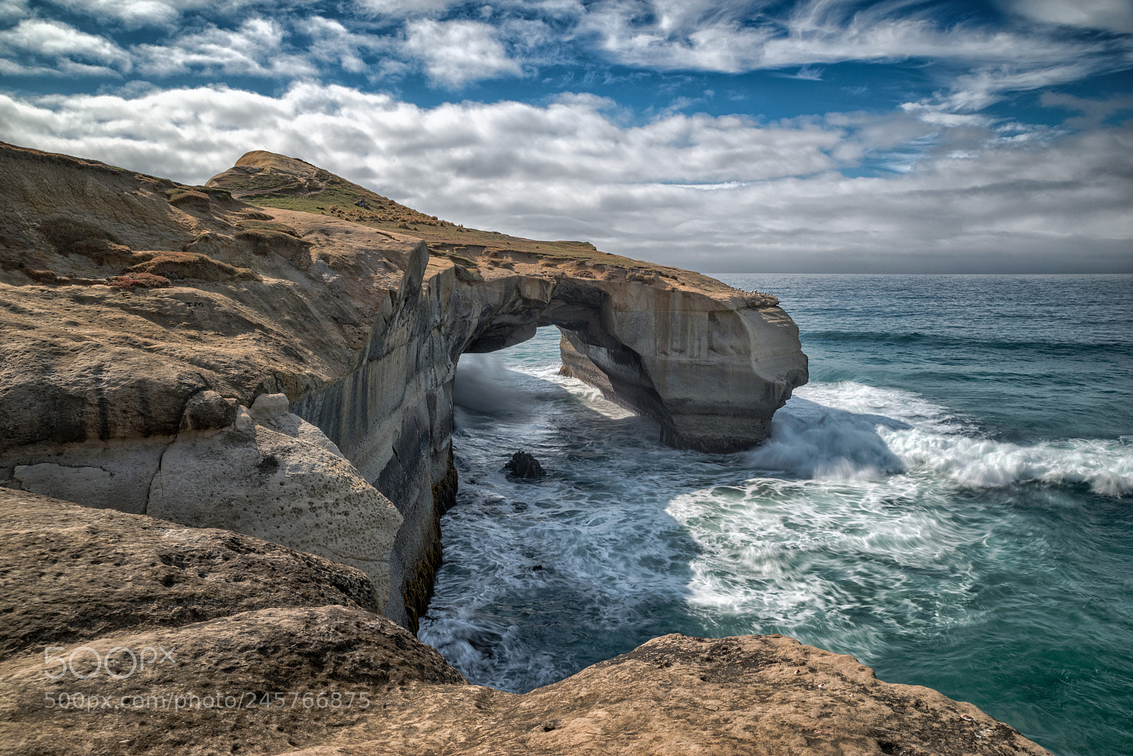 Pentax K-1 sample photo. Tunnel beach ii photography