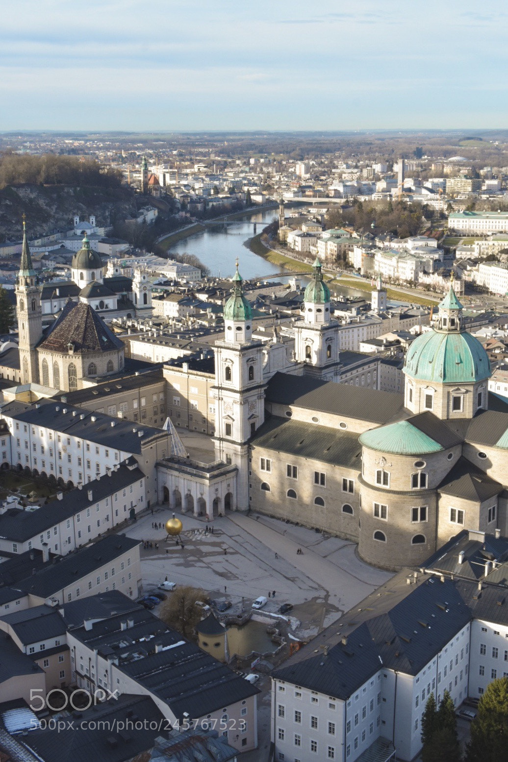 Nikon D3400 sample photo. Salzburg from above photography