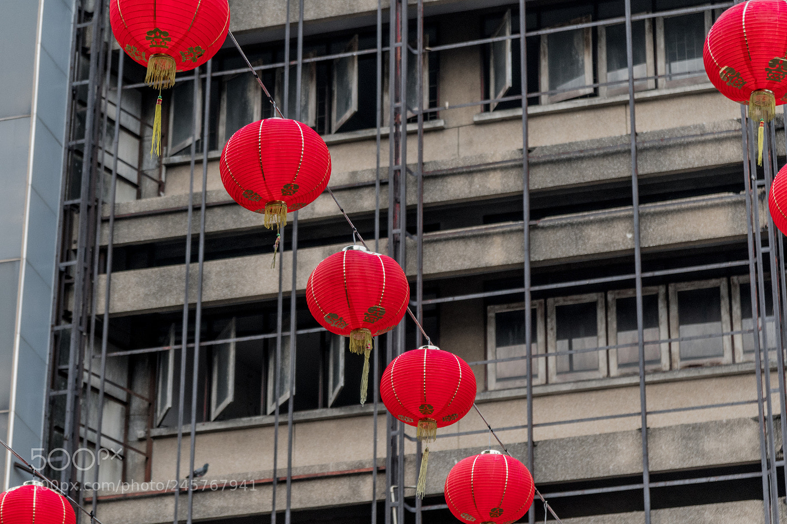 Sony a6500 sample photo. Cny lamps photography