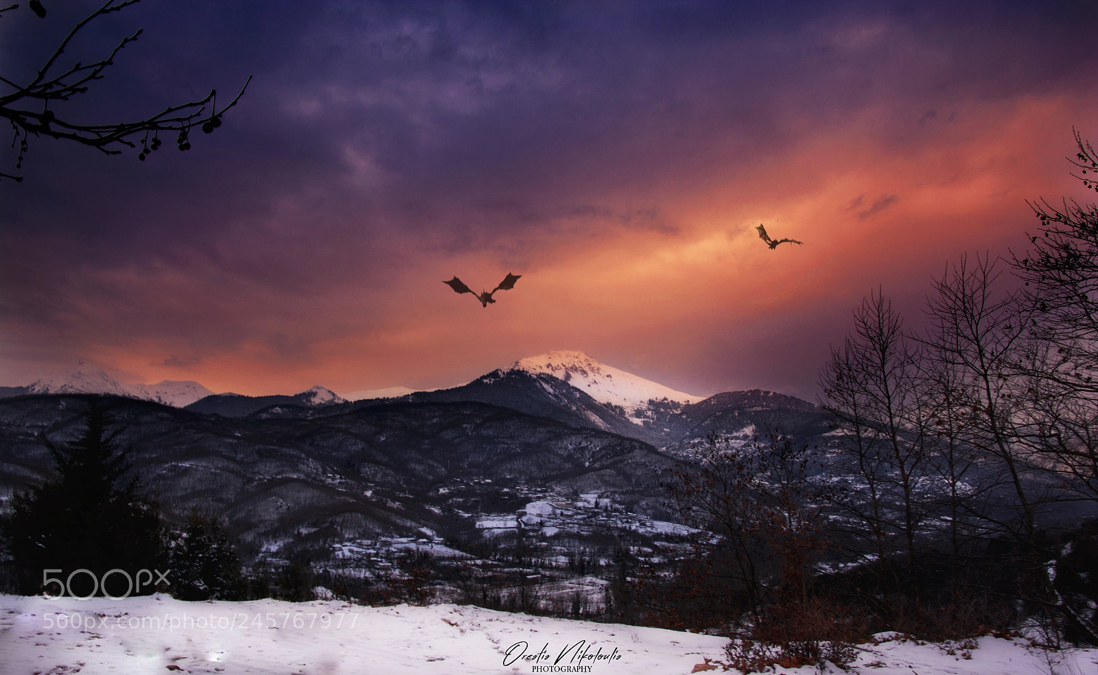 Nikon D5200 sample photo. The mountain of dragons photography