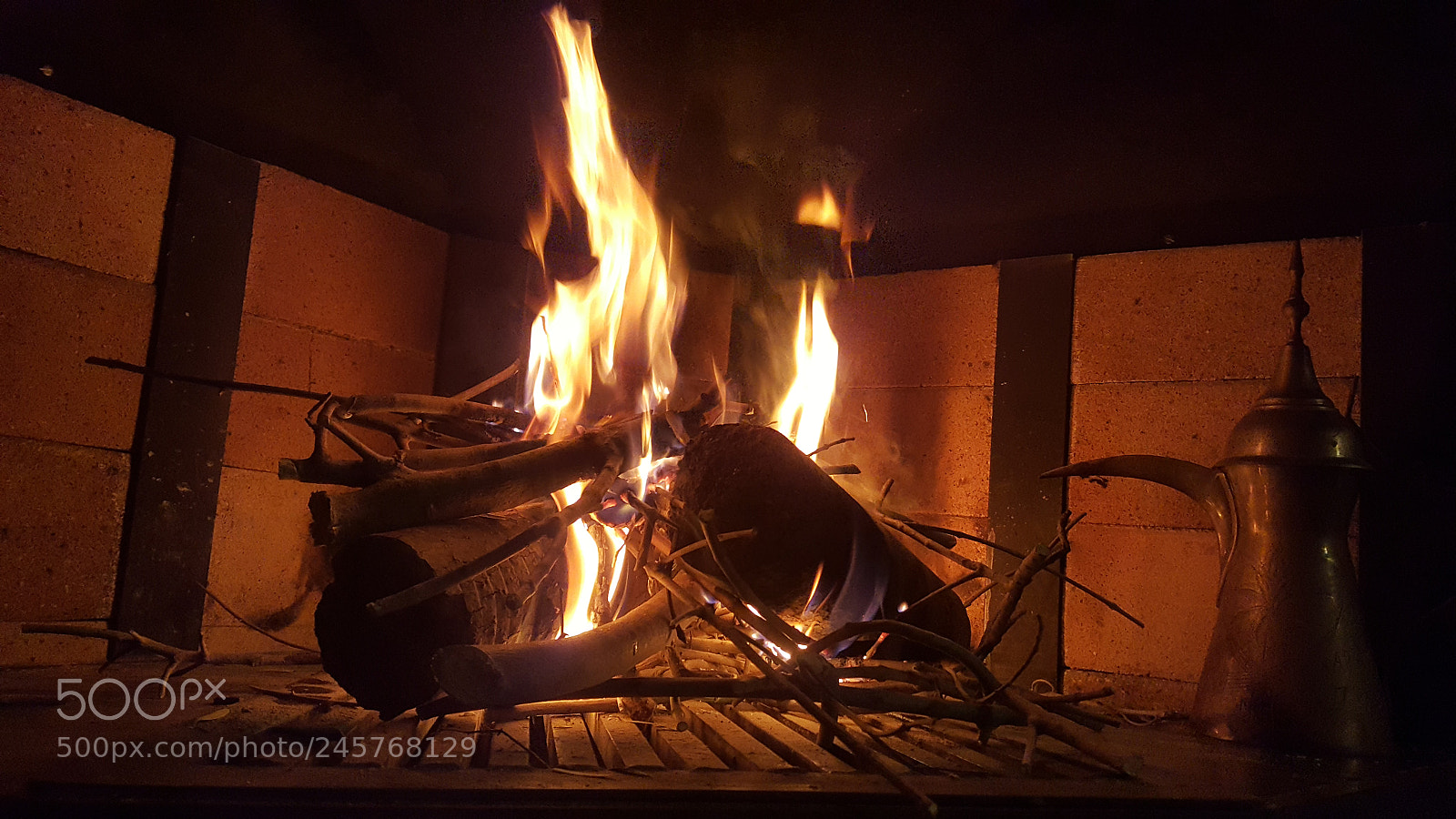 Samsung Galaxy Note5 sample photo. Fire photography