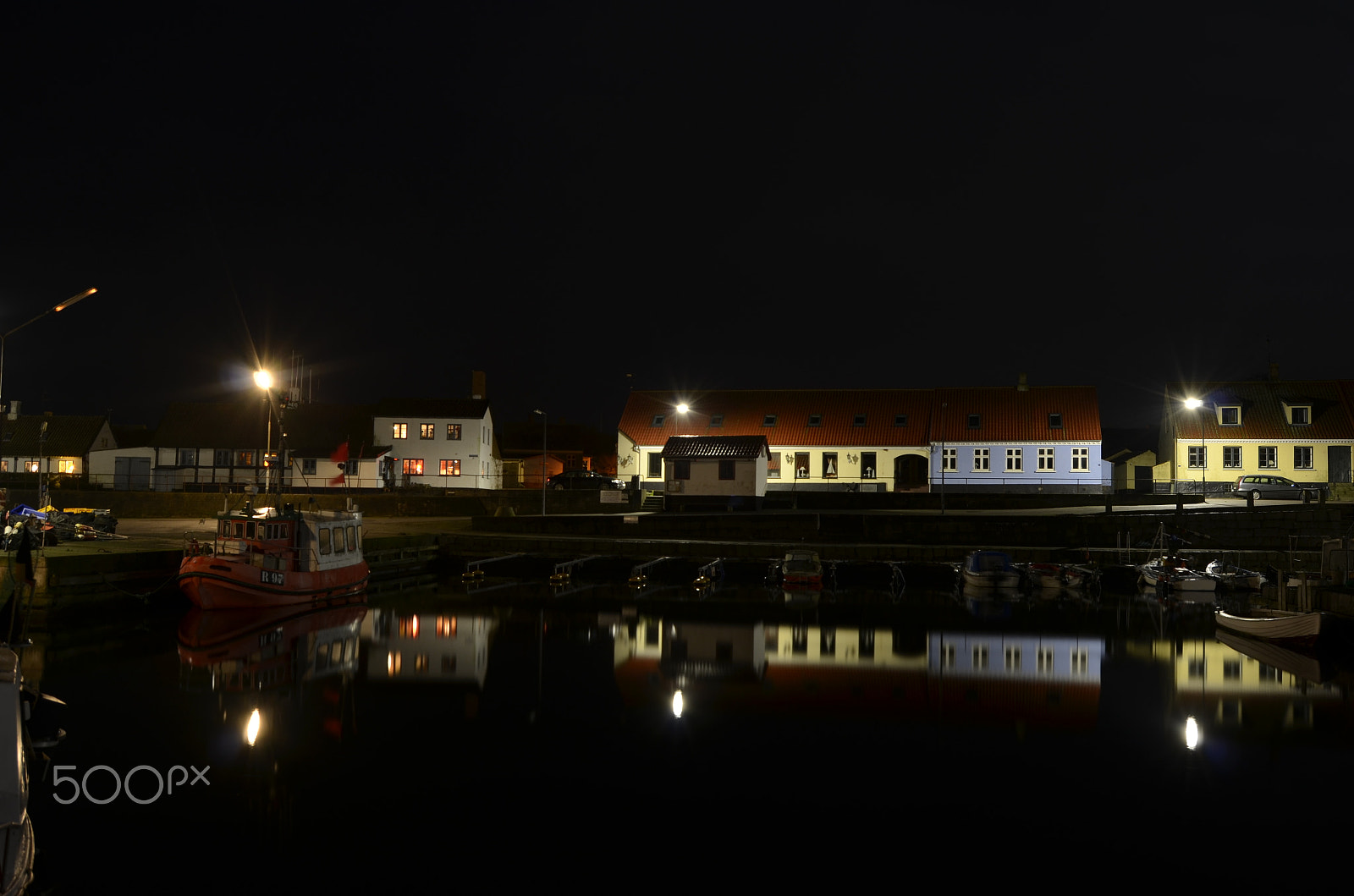 Nikon D5100 sample photo. Aarsdale havn photography