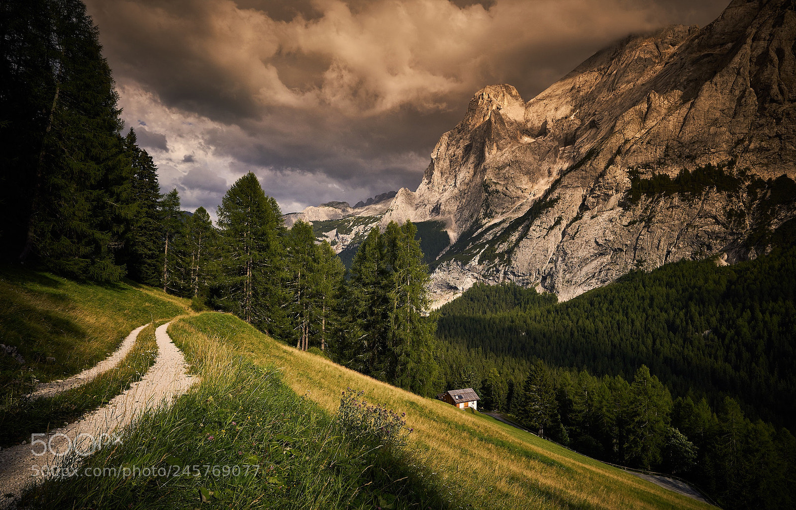 Sony a7R II sample photo. Mountain home photography