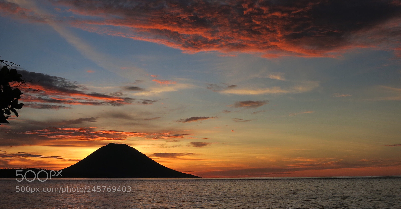 Canon PowerShot S110 sample photo. Sonnenuntergang in sulawesi sunset photography