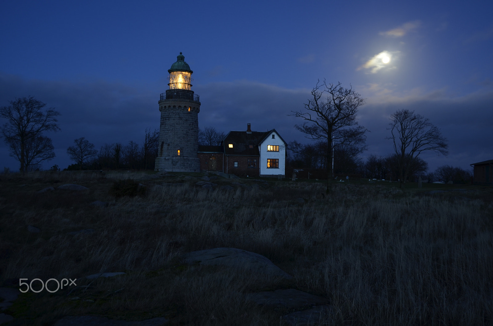Nikon D5100 sample photo. Hammer fyr - allinge photography