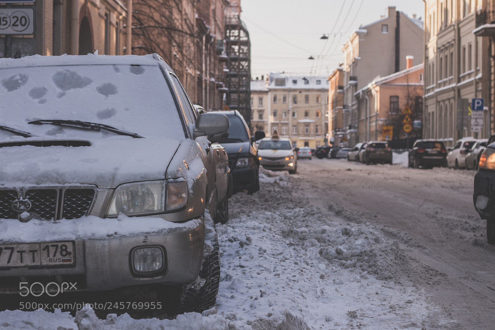 Canon EOS 700D (EOS Rebel T5i / EOS Kiss X7i) sample photo. Streets in the snow #2 photography