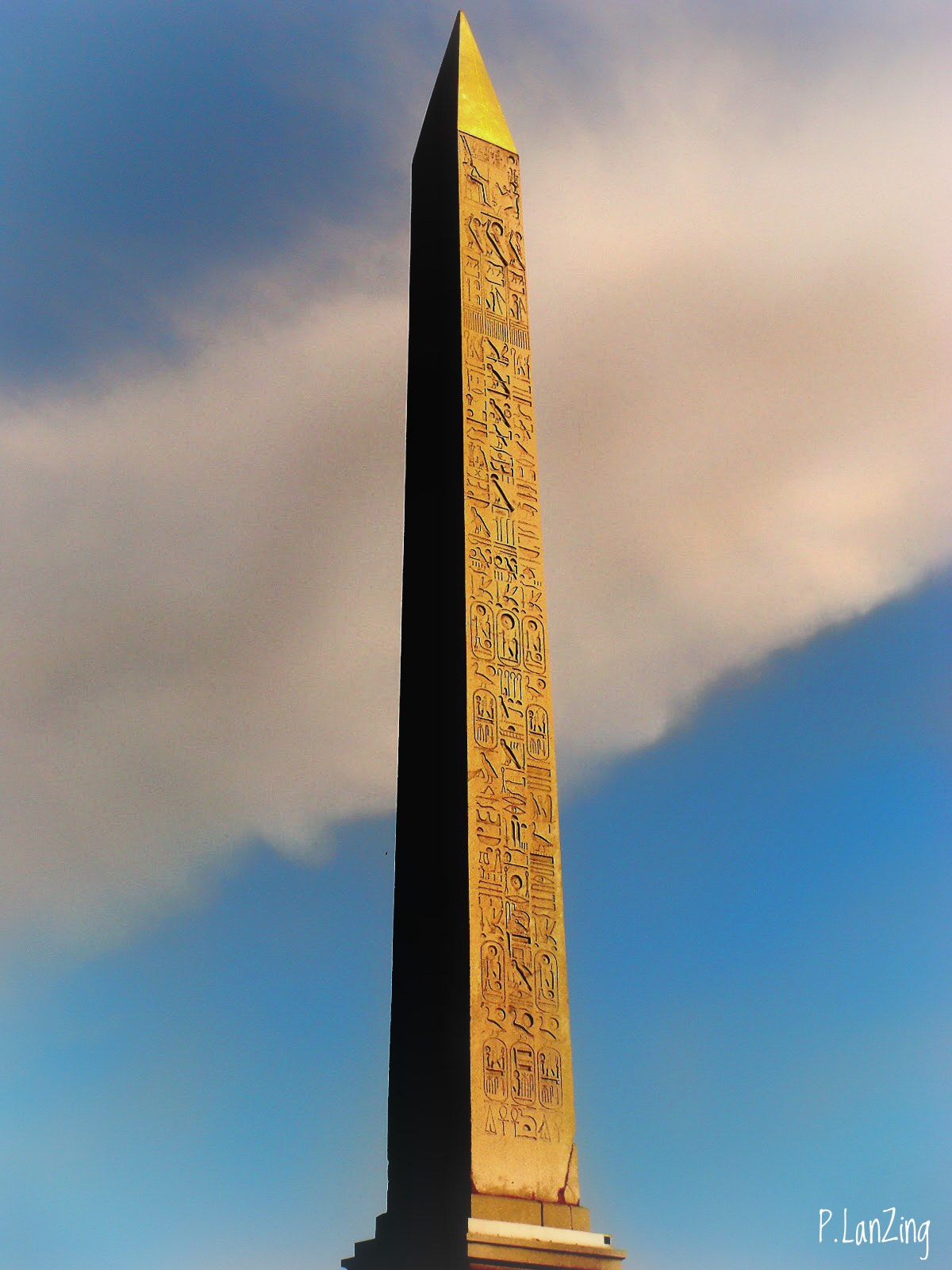 Sony DSC-T100 sample photo. The luxor obelisk, paris photography