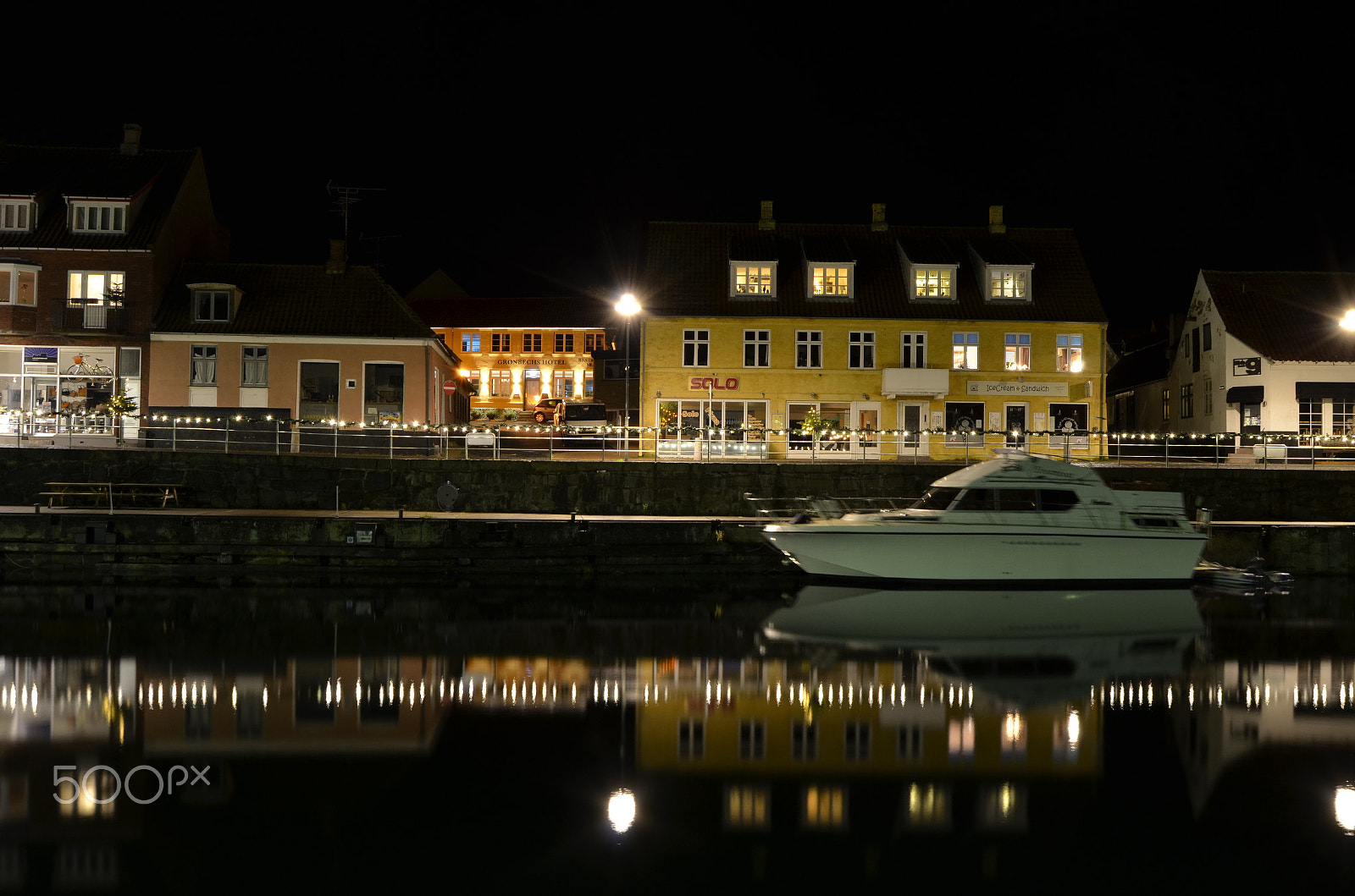 Nikon D5100 sample photo. Allinge havn - bornholm photography