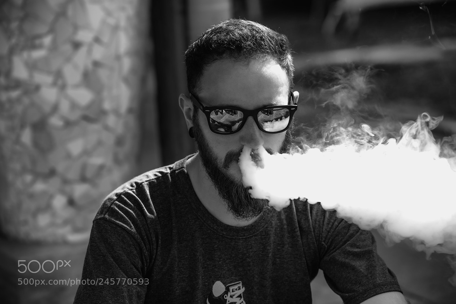 Nikon D810 sample photo. Smoke photography