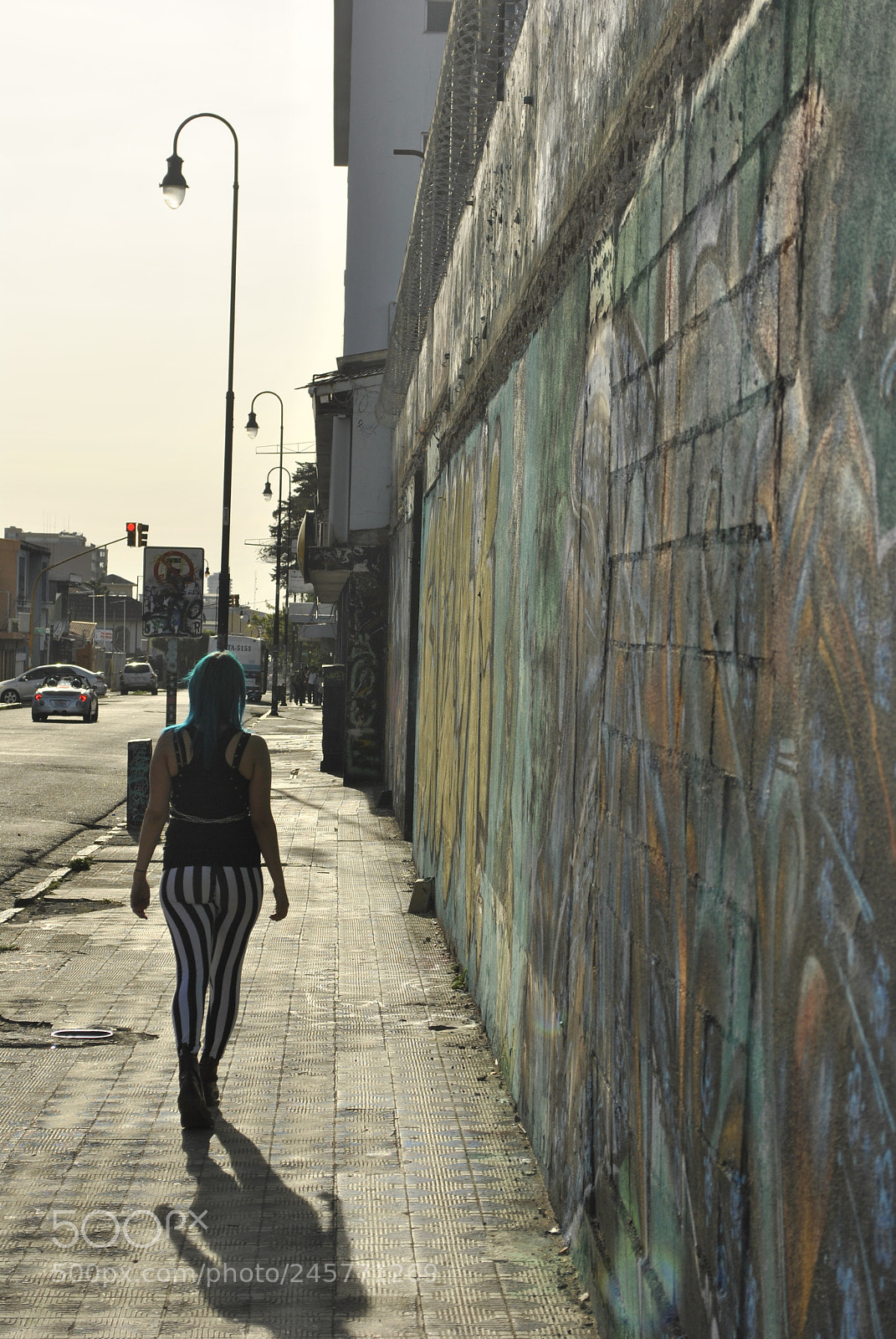 Nikon D3000 sample photo. Walking away photography